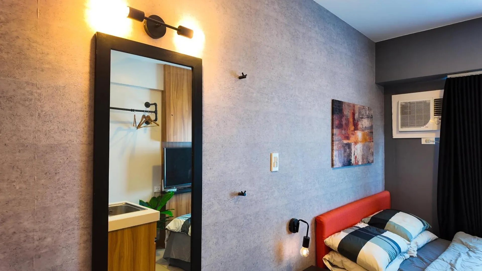 Apartment Studio Near Sm Megamall 400Mbps Netflix Disney Hbo Manila Philippines